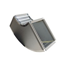 Panneau en mousse rigide en forme de té de conduit d'air en polyuréthane pré-isolé avec panneau isolant en feuille d'aluminium de 60 à 80mm