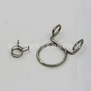 Stainless Steel Irregular Spring Clip Double Torsion Spring For Car Shenzhen Manufacturer Custom Shape Precision Spring - Product Image 4