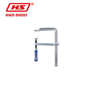 Heavy Duty F-Type <b>Quick</b> <b>Clamps</b> Made in Taiwan Chromium-Molybdenum Alloy Steel for Installation Inch Measurement System - Product Image 2