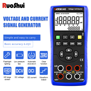 VICTOR RuoShui 04S Fuente de Voltaje/mA Digital de Alta Precisión, Salida de Voltaje de 10V, Simulador de Corriente de 30mA, Calibrador con Precisión del 0.05% - Product Image 2