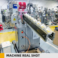 Machine semi-automatique d'emballage de snacks Machine à emballer verticale de petits sachets de croûtons de pain grillé sec de miettes de biscuits