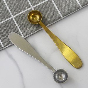 Biểu Tượng Tùy Chỉnh 2.5Ml 5Ml 7.5Ml 15Ml 30Ml Cà Phê Scoop Kim Loại 304 Thép Không Gỉ Đo Muỗng Matcha Bột Đo Muỗng - Product Image 1