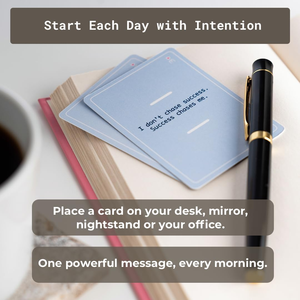 Tarjetas de afirmación 52 citas de mentalidad audaz para mujeres ambiciosas, hombres emprendedores y regalos motivacionales de alto rendimiento - Product Image 3