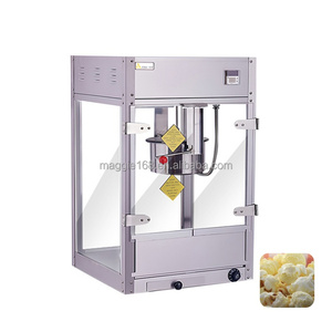 Temps d'isolation 0-80 ℃   Machine à popcorn électrique automatique industrielle commerciale à caramel sucré, à huile, sphérique, 1500 W - Product Image 1