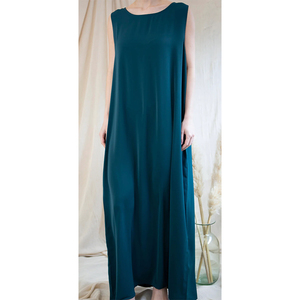 Robe intérieure sans manches unie de haute qualité, style Nidha, avec fermeture éclair au dos, pour Abaya - Product Image 5