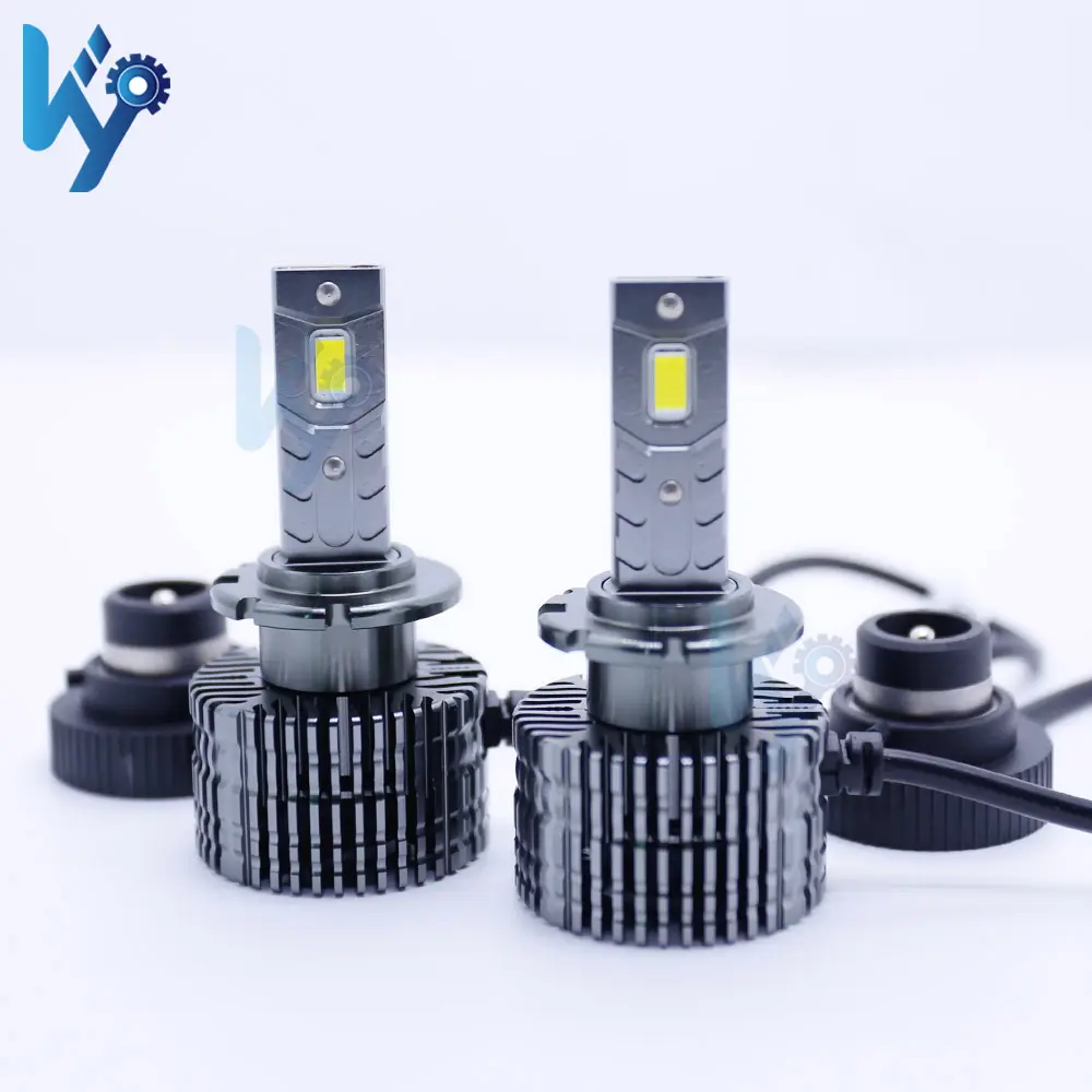 KY Customized D2 D2S Bulb For Xenon Headlight Upgrading Replacement D4 D4S LED Xenon To LED Bulb With Build-in Cooling Fan