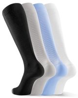 Nouvelles couleurs arrivées - Chaussettes de compression pour la circulation - Meilleur soutien pour les longues périodes debout - Infirmières, médecins, course à pied, athlétisme - Pour femmes et hommes