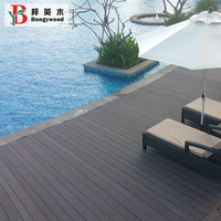 Foshan Nouveau 3d Grain de Bois Pont Bas Prix Bois Plastique Composite Conseil WPC Decking