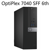 PC Desktop Barebone SFF OptiPlex 7040 Generasi ke-6 Bersih Tanpa Goresan Grade A Teruji Fungsional Beroperasi
