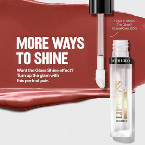 Huile à lèvres ultra brillante et transparente 10 ml, étiquette privée OEM, gloss végétalien non collant - Product Image 4