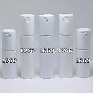 Vente flash - Flacons en plastique pour soins de la peau - Emballage cosmétique - Flacons de lotion rechargeables - Flacons de sérum sans air - Product Image 1