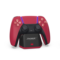 DOBE P5 Station d'accueil de charge simple Support d'affichage de bureau à charge rapide de type C pour contrôleur de jeu P5 Accessoires de jeu