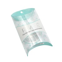 Boîte à gâteau rectangulaire transparente en PVC recyclable avec logo personnalisé, 2, 3, 4 pouces, emballage pour sushis, épaisseur 0,3-0,35 mm