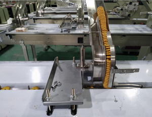 Biscotti orizzontali Wafer Swiss Roll macchina imballatrice prezzo di fabbrica automatico piccolo Cracker cuscino macchina imballatrice piccola - Product Image 4