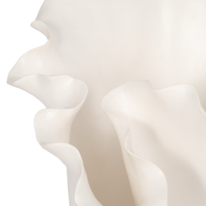 Vaso in gres con volantini, moderno vaso in ceramica per fiori, per soggiorno, camera da letto, ufficio, decorazione da tavolo - Product Image 6
