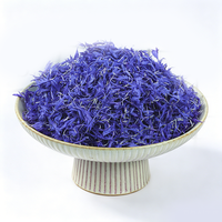 Pétales de bleuet séchés 100% naturels, bleu saphir, comestibles, colorant alimentaire naturel, vegan, décoration pour pâtisserie, fleurs bleues