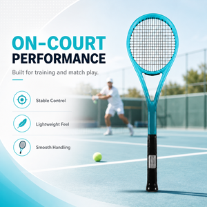 <span class=keywords><strong>Raquette</strong></span> de tennis miniature en carbone légère 295g, 310mm, tête petite, pour entraînement de précision. - Product Image 3