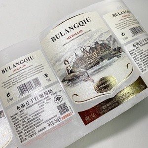 Nhà Sản Xuất Tùy Chỉnh Tất Cả Các Loại Rượu Vang Nhãn In Ấn Đặc Biệt Chất Liệu Dính Nhãn In Ấn Chai Rượu Nhãn Dán - Product Image 4