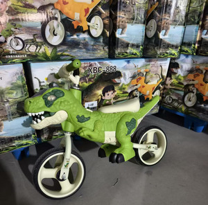 Vélo d'équilibre de conception de <span class=keywords><strong>dinosaure</strong></span> de 10 pouces populaire pour 2-3-6 ans enfants vélo sans pédale jouet Tricycle en plastique nouveau bébé Sneak Bike - Product Image 4