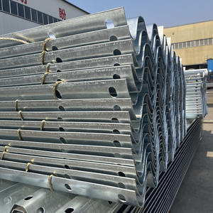 Barriere per veicoli di sicurezza in acciaio zincato barriera per auto con parapetto con travi e barriere di sicurezza del traffico - Product Image 6