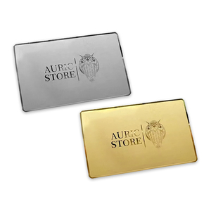 Cartes métalliques vierges noires mates personnalisées en gros pour cartes de visite et contrôle d'accès - Product Image 4