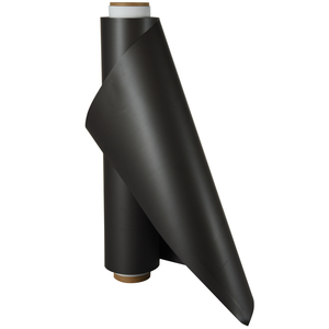 Fábrica de China, venta al por mayor, láminas de goma de hierro flexibles, lámina de polvo de hierro ferroso de goma suave plana receptiva magnética, delgada negra - Product Image 2