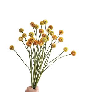 Flor Artificial de Castaño Dorado, Bola Decorativa para el Hogar, Simulación de Plástico, Accesorios para Bodas, Decoración de Mesa de Salón - Product Image 5