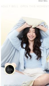 นาฬิกาปลุกสั่นแบบใหม่สำหรับผู้หญิง ดีไซน์เรียบหรู เซ็กซี่ ของขวัญวันวาเลนไทน์ นาฬิกาปลุกสั่นบนเตียง ควบคุมผ่านแอพ รีโมทคอนโทรล ของเล่นเซ็กซ์แบบดูด - Product Image 2