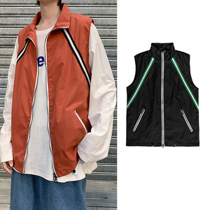 2020 de los hombres <span class=keywords><strong>chaleco</strong></span> de refrigeración zip de gran tamaño de <span class=keywords><strong>chaleco</strong></span> Casual/<span class=keywords><strong>chaleco</strong></span> - Product Image 2