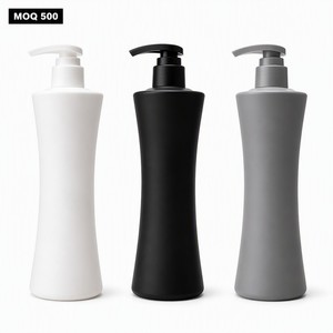 Botella de Plástico HDPE Blanca Mate de 300 ml (10 oz), Envase Cosmético Vacío con Bomba Dosificadora para Lociones, Cremas Faciales, Champú, Gel de Ducha y Jabón Corporal - Product Image 1