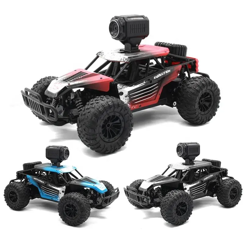 Amiqi 1801 Truck 4Wd Monster Buggy Off-Road Vehicle Remote Gasoline Rc Stunt Car Future With Camera Remote Control For Children