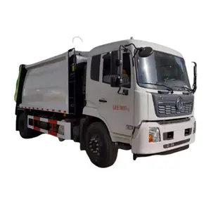 Dongfeng 12 toneladas de recogida de residuos basura de comprimir basura vehículo