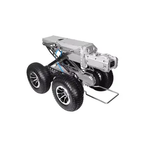 360 độ ống cống kiểm tra Robot Crawler máy ảnh robot với PTZ đầu