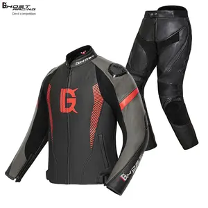 Devil's Race Motorcycle Riding Suit Warm Motorcycle Leather Racing Clothing Men's and Women's Seasonal Suits