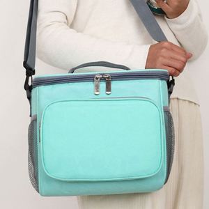 Sac isotherme personnalisé pour pique-nique en plein air, en tissu Oxford imperméable, avec logo, pour aliments - Product Image 5