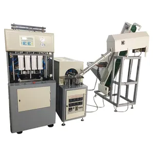 New Style Semi Automatic Bottle Blowing Machine For Pet Bottle Auger Filling Machine