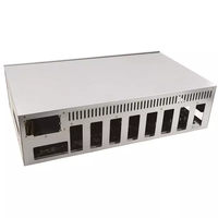 Tout nouveau boîtier GPU pour 8 cartes 12 cartes, boîtier de serveur d'ordinateur avec ventilateur de carte mère