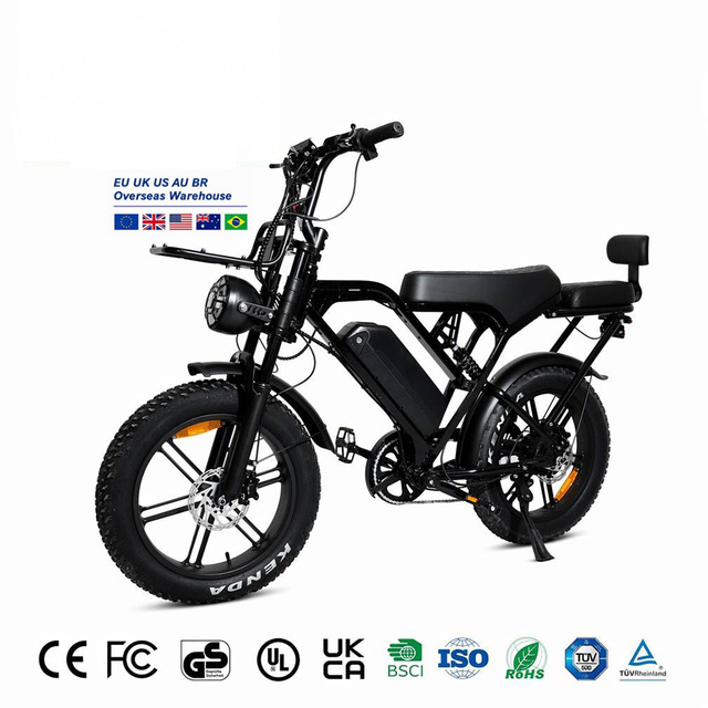 Two Seat Ebike X80PRO Long Range Electric Bicycle X80Pro EU VOMO X80PRO Ebike Fast Long Range Fatbike Fast E Bike