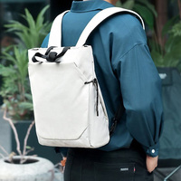 Mochila Minimalista Unisex de Poliéster con Acabado de Alta Gama, Bolsa de Viaje Multifuncional, Gran Capacidad, Bolso para Portátil, Impermeable