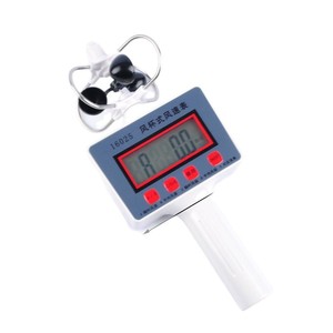 Anémomètre léger, instrument portable de mesure de la direction et de la vitesse du vent, mesureur de vitesse du vent, force et direction du vent - Product Image 1