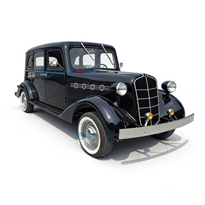 Venta Directa de Fábrica: Vehículo Eléctrico Clásico de Lujo Estilo Vintage Negro para Turismo/Cine - Product Image 6