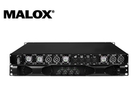 Amplificateur de puissance vocal portable 4 canaux classe D K-6K4, amplificateur audio professionnel, amplificateur pas cher