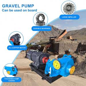 Bomba de Dragado de Arena de 4 y 12 Pulgadas para Manejo de Lodos de Cantera, Bomba de Grava de 16 Pulgadas, Bomba de Transferencia de Arena de Alta Resistencia con Succión - Product Image 4