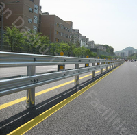 Valla de metal galvanizada en caliente de Asia Central W-Beam Barandilla de seguridad vial Proveedores de China