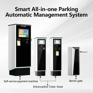 All-in-one Parking Access Control RFID Payment Terminal For Automatic Parking System Automatic Parking Ticket Collection System