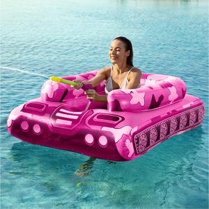 Bouée de piscine avec canon à eau pour enfants, jouet de piscine pour garçons et filles, idéal pour les fêtes à la plage ou au lac - Product Image 1