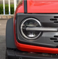 Support de fixation avant en acier CYS pour projecteurs de voiture, compatible avec les modèles Bronco 2021-2023