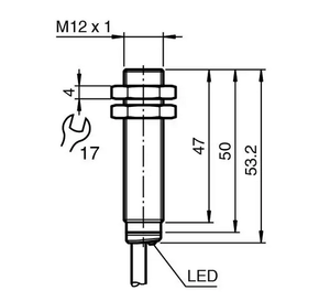MS-Pep Perl +fuchs เซ็นเซอร์ตรวจจับระยะใกล้แบบอินดักทีฟสำหรับอุตสาหกรรม รุ่น NBB4-12GM50-E2 แบรนด์ใหม่และของแท้ในสต็อก - Product Image 2