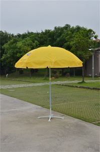 Sombrilla grande con logotipo de Color personalizado para exteriores, paraguas de Sol para jardín, 48 pulgadas, publicidad, playa, gran oferta - Product Image 4