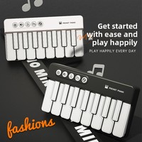 Juguete Musical Multifuncional para Educación Temprana, Teclado Electrónico Infantil con Luces de Arcoíris, Piano de Juguete, Plástico